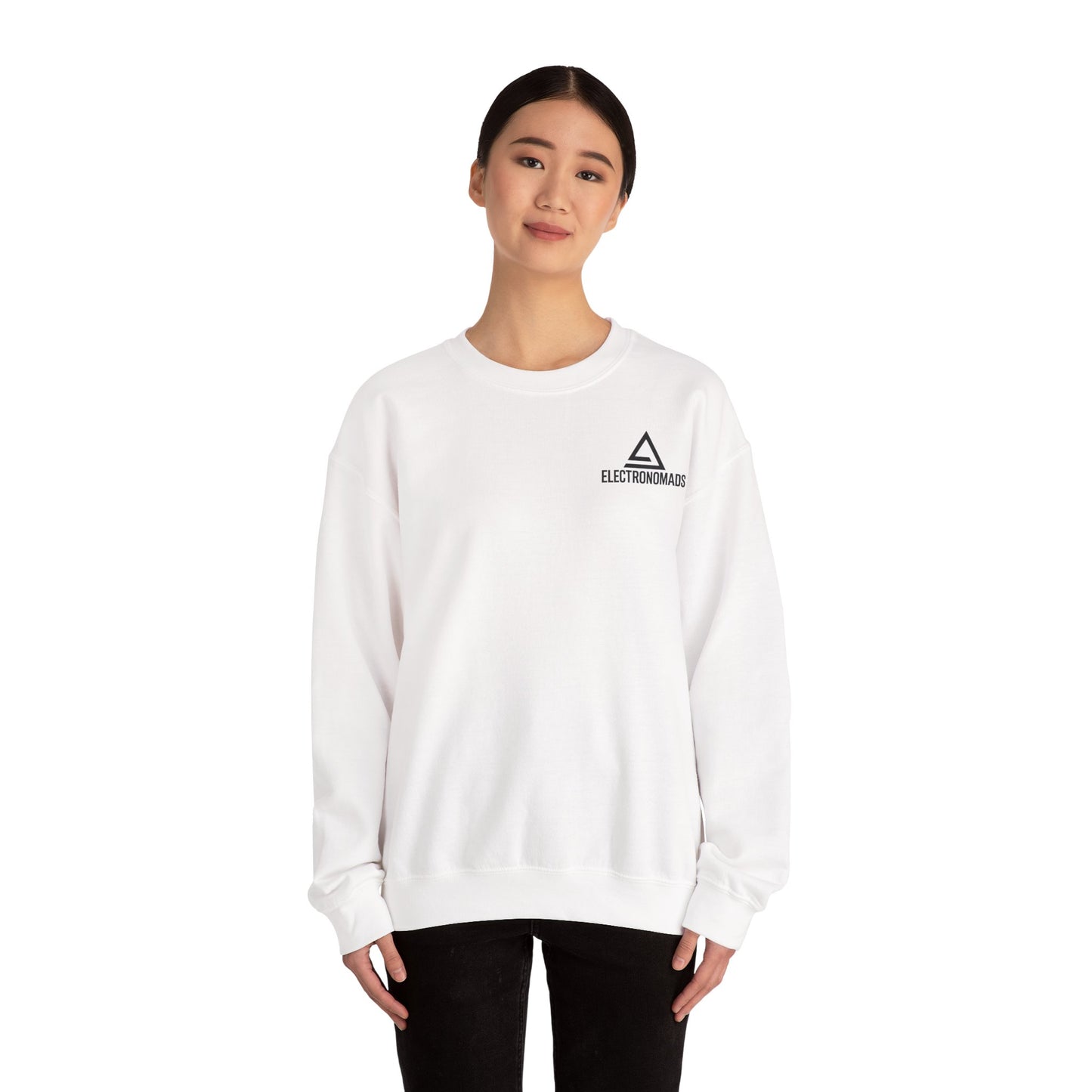 ELECTRONOMADS Pulse — Unisex Minimalist Sweatshirt