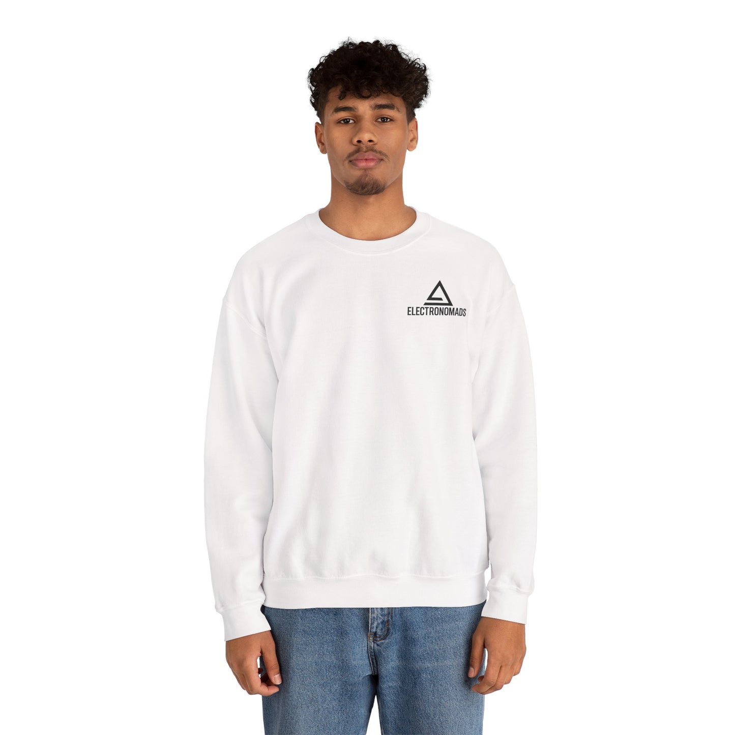 ELECTRONOMADS Pulse — Unisex Minimalist Sweatshirt