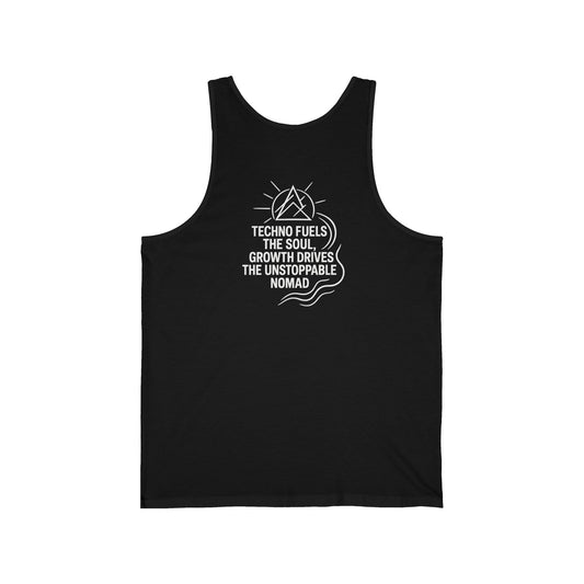 Techno Nomad Unisex Jersey Tank - Festival Ready