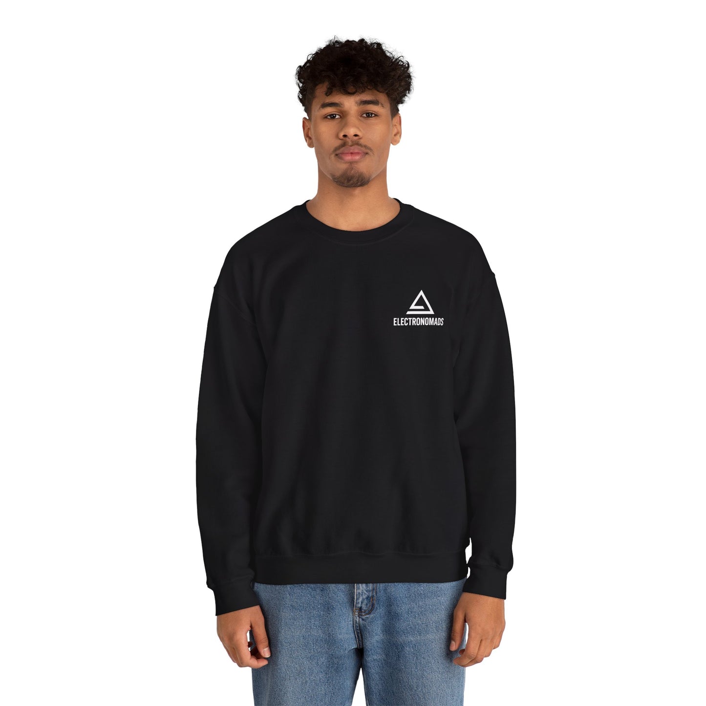 ELECTRONOMADS Pulse — Unisex Minimalist Sweatshirt